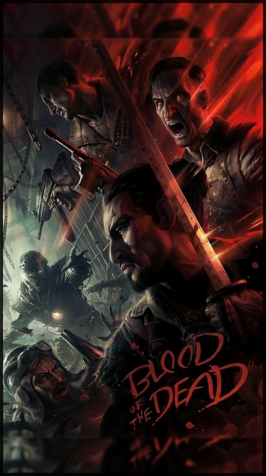 888x1588 Black Ops Zombies Wallpaper HD