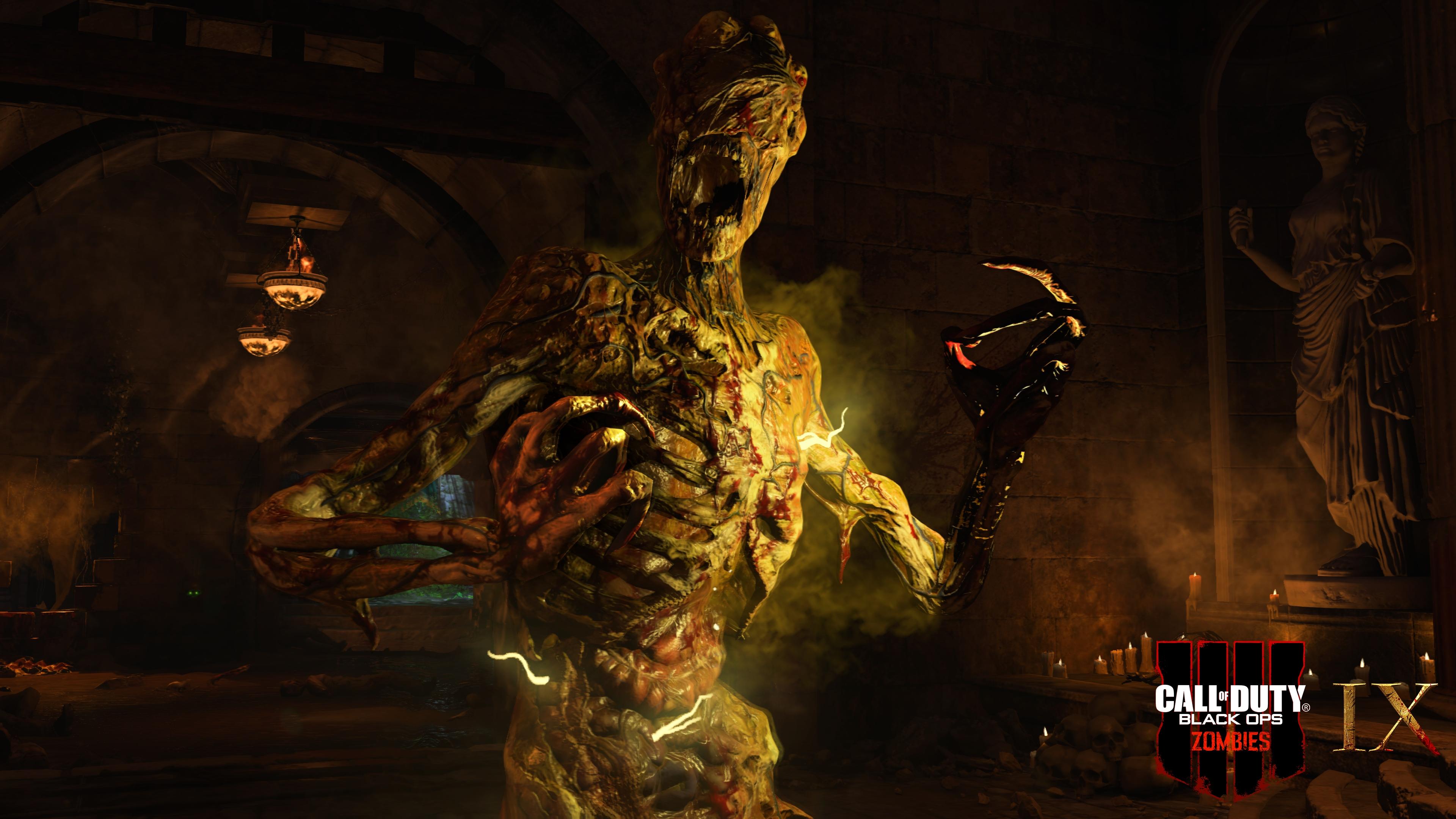 3840x2160 Call of Duty: Black Ops 4 Zombies IX Chaos Story 4K