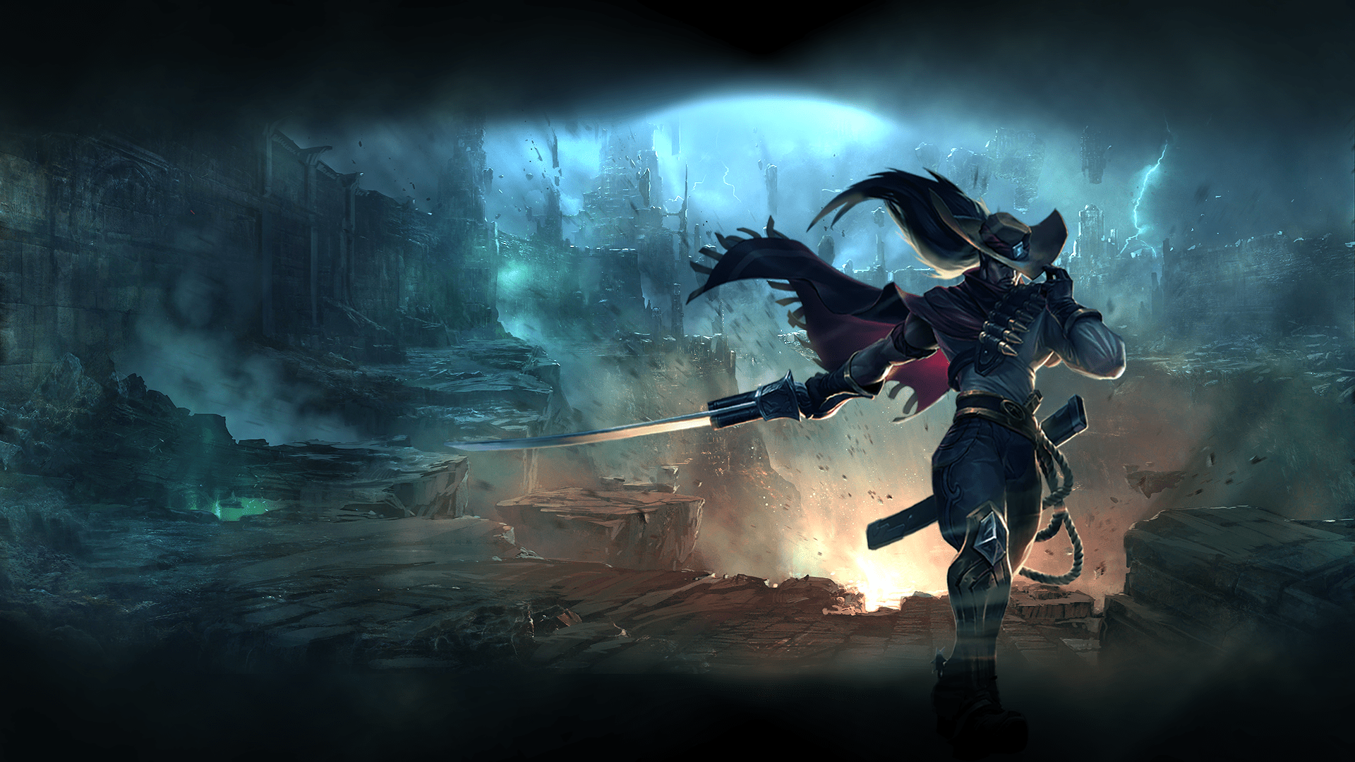 1920x1080 Yasuo (League Of Legends) HD Wallpaper
