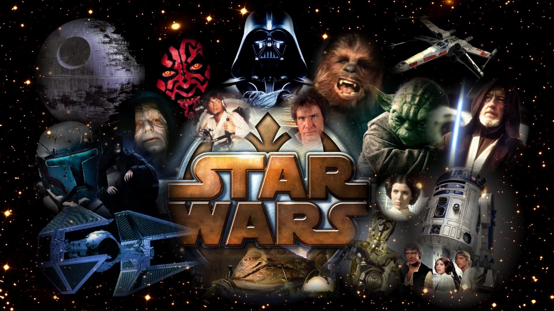 1920x1080 Free download Largest Collection of Star Wars Wallpaper For Download [1920x1080] for your Desktop, Mobile & Tablet. Explore Star Wars Characters Wallpaper. Star Wars Movie Wallpaper, Star Wars First