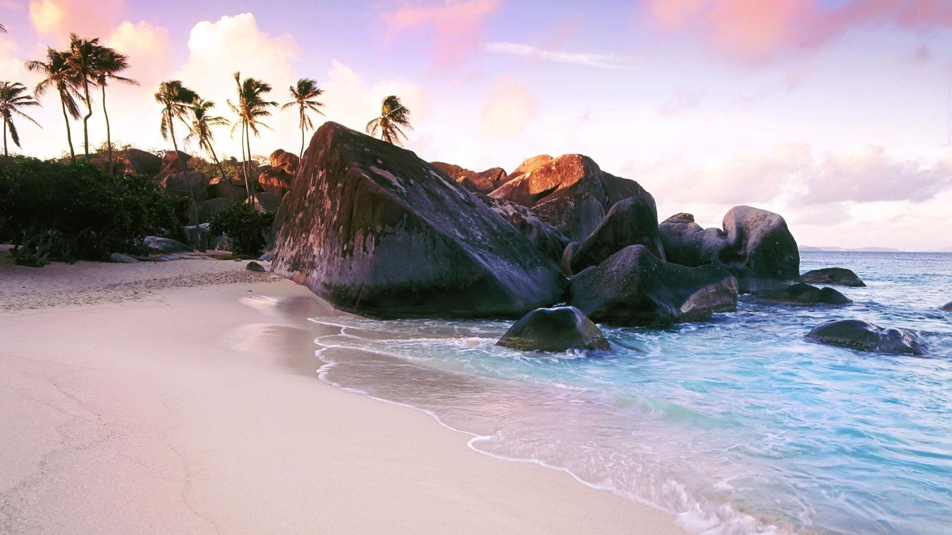 1920x1080 Astounding beach wallpaper of West Indies