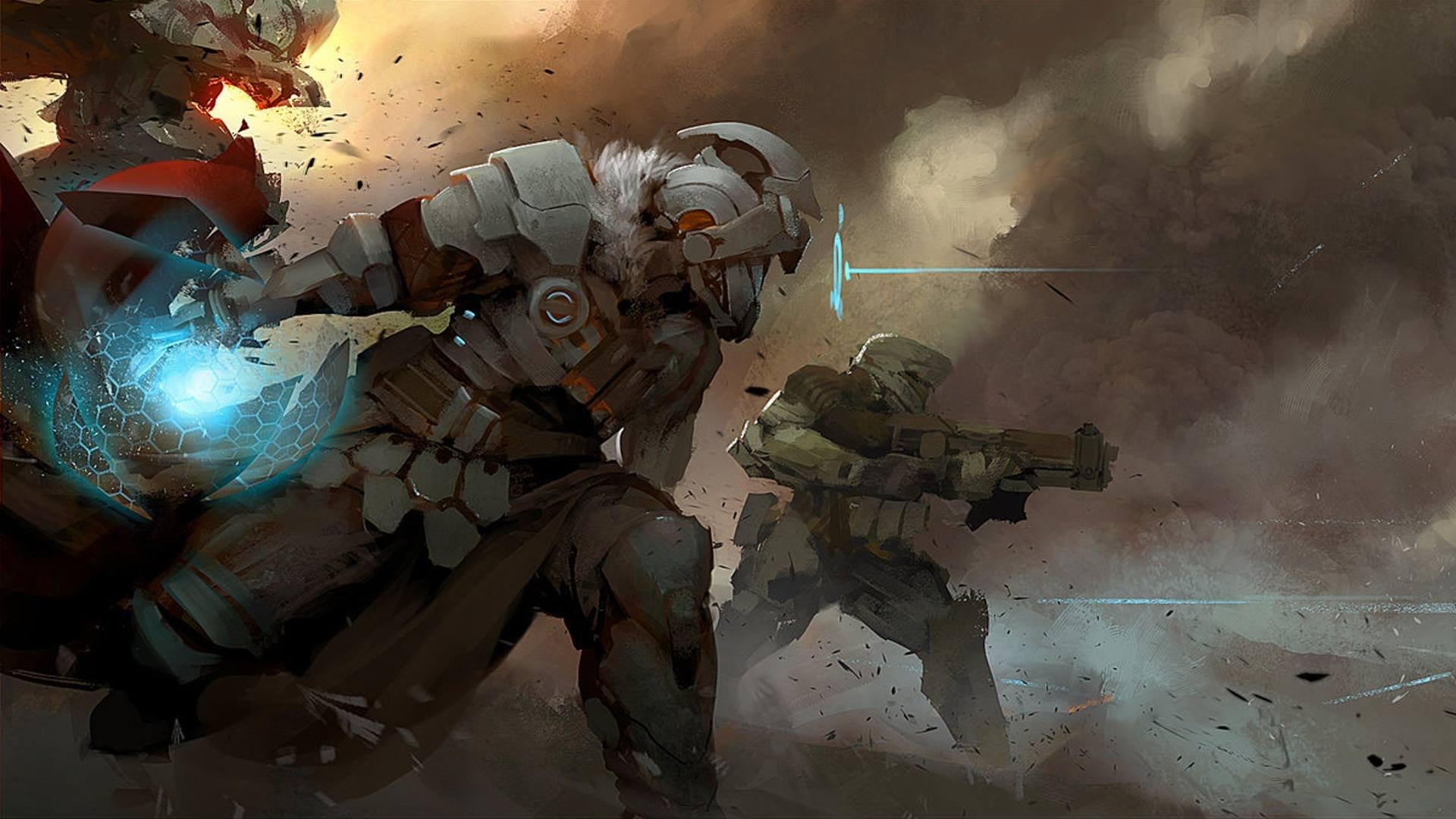 1920x1080 Sci Fi Space Knight