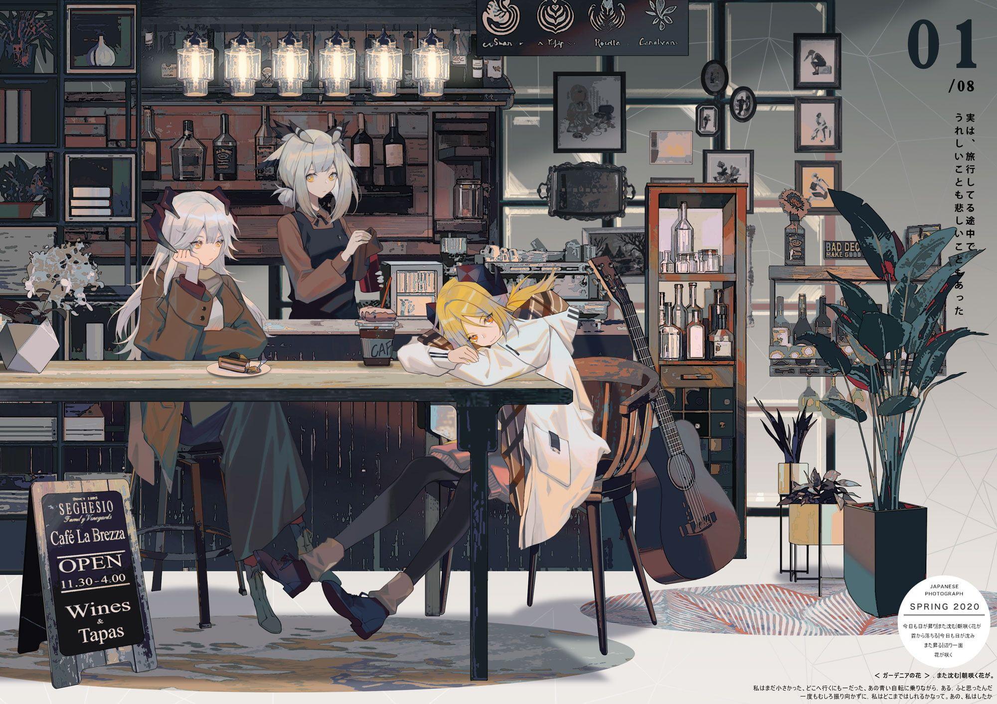 2000x1414 New Smartphone Wallpaper: Anime Wallpaper Cafe