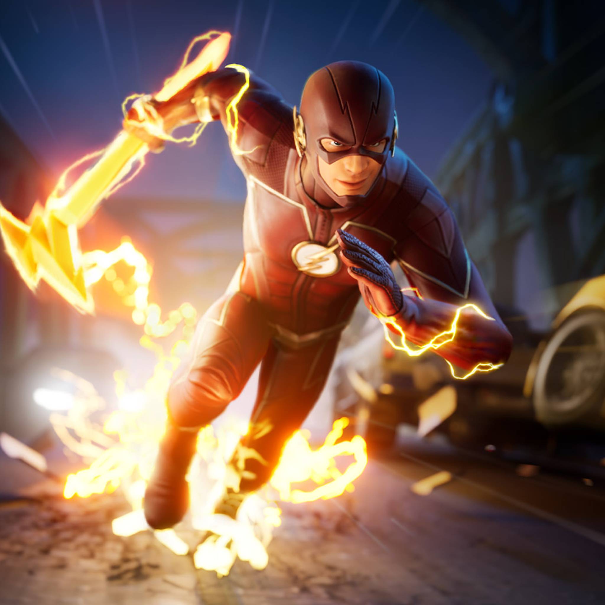 2048x2048 The Flash 4K Fortnite iPad Air Wallpaper, HD Games 4K Wallpaper, Image, Photo and Background
