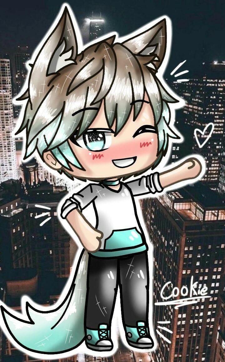 720x1155 Anime Wolf Boys Wallpaper
