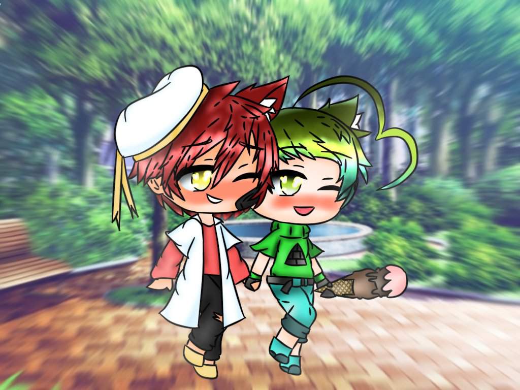 1024x768 Cute Gay Gacha Life Edit