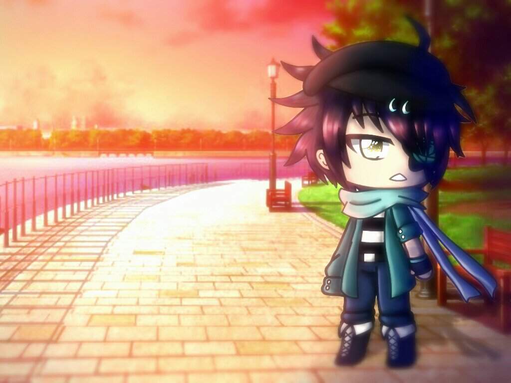 1024x768 Bad Boy Gacha Life Wallpaper Cute Boy