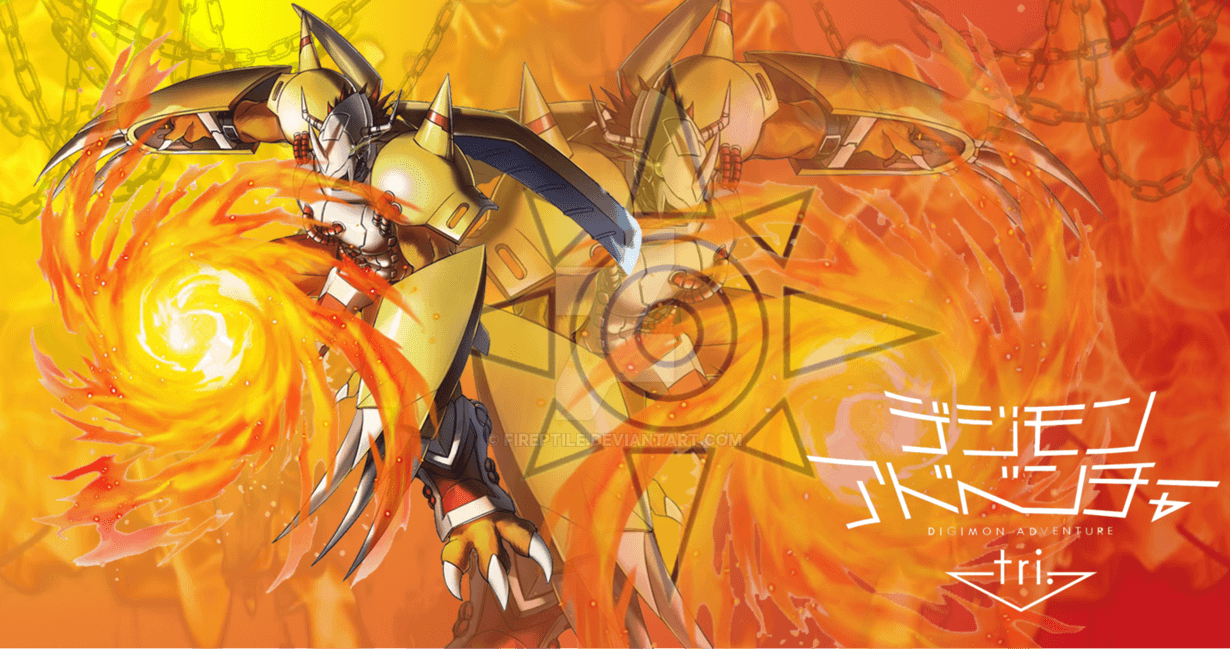 1230x649 Digimon Wargreymon Wallpaper