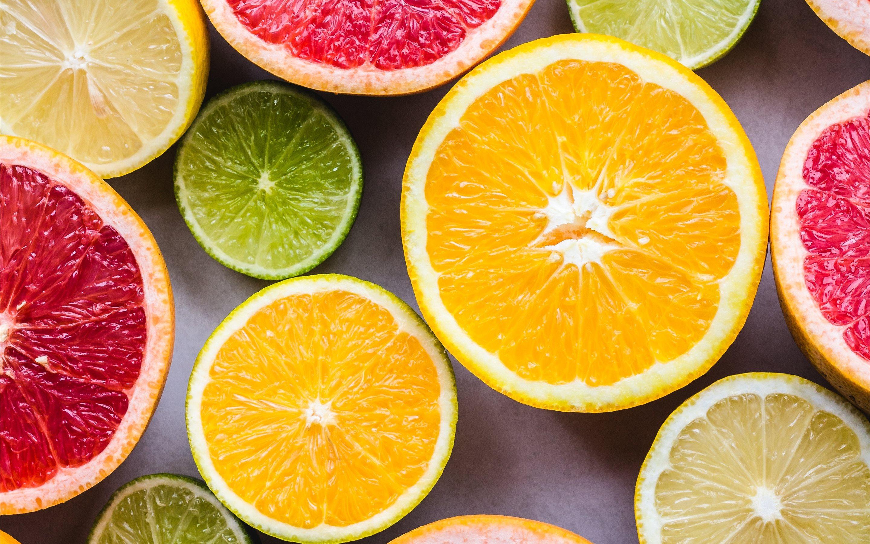 2880x1800 Oranges MacBook Air Wallpaper Download