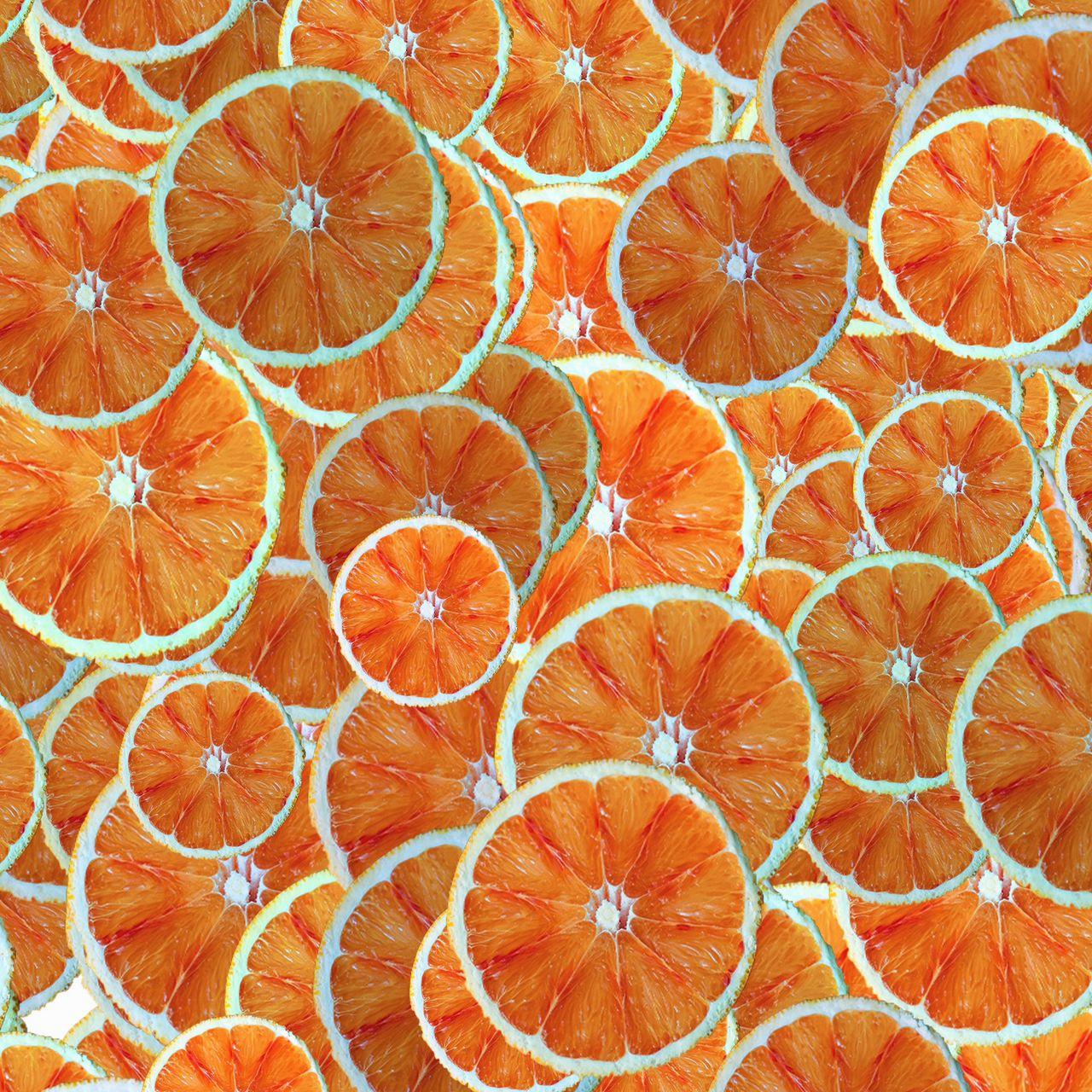 1280x1280 Download wallpaper 1280x1280 oranges, texture, citrus, fruit ipad, ipad ipad mini for parallax HD background