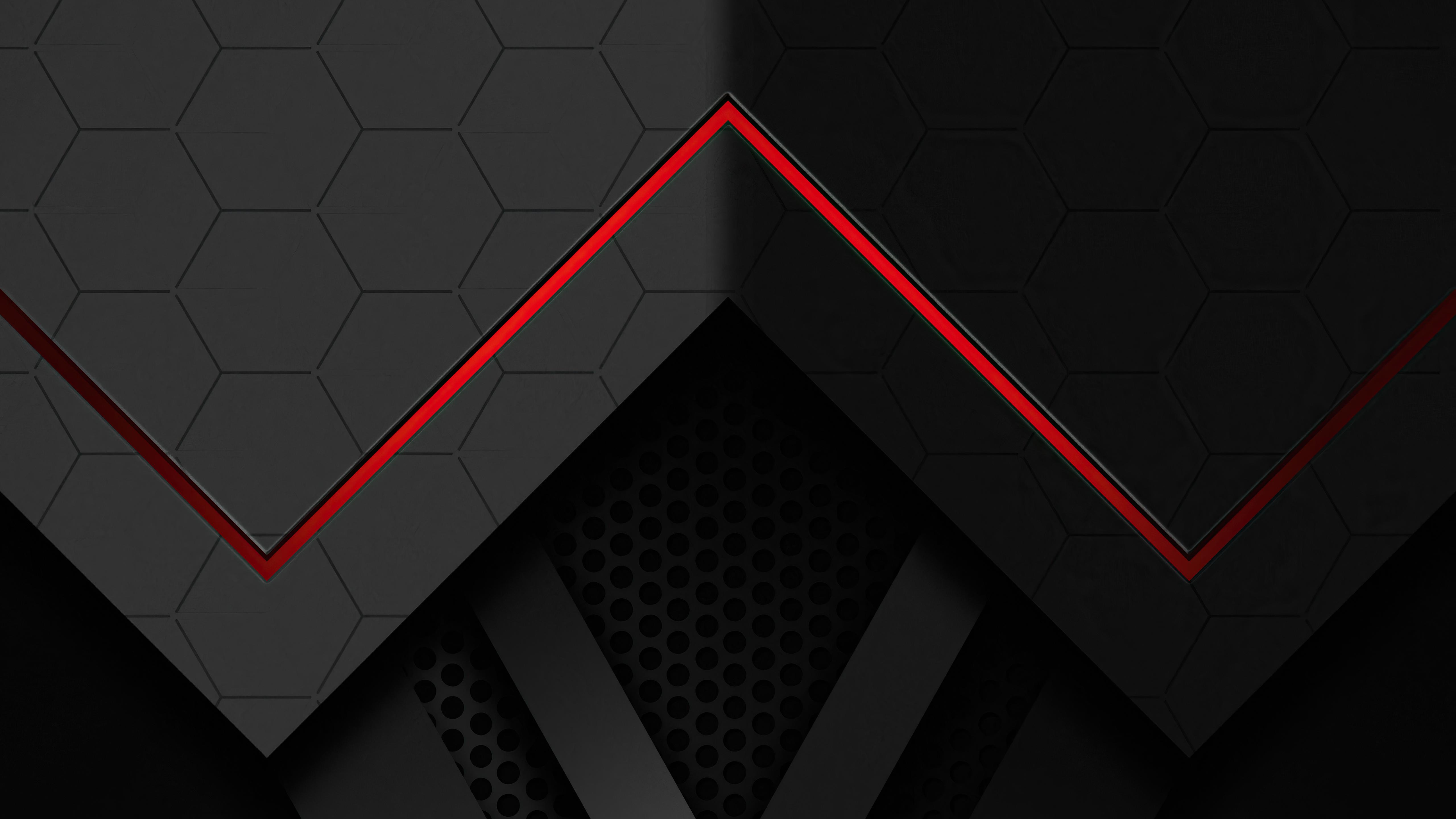 5120x2880 Wallpaper 4k Abstract Dark Red Line 4k Wallpaper