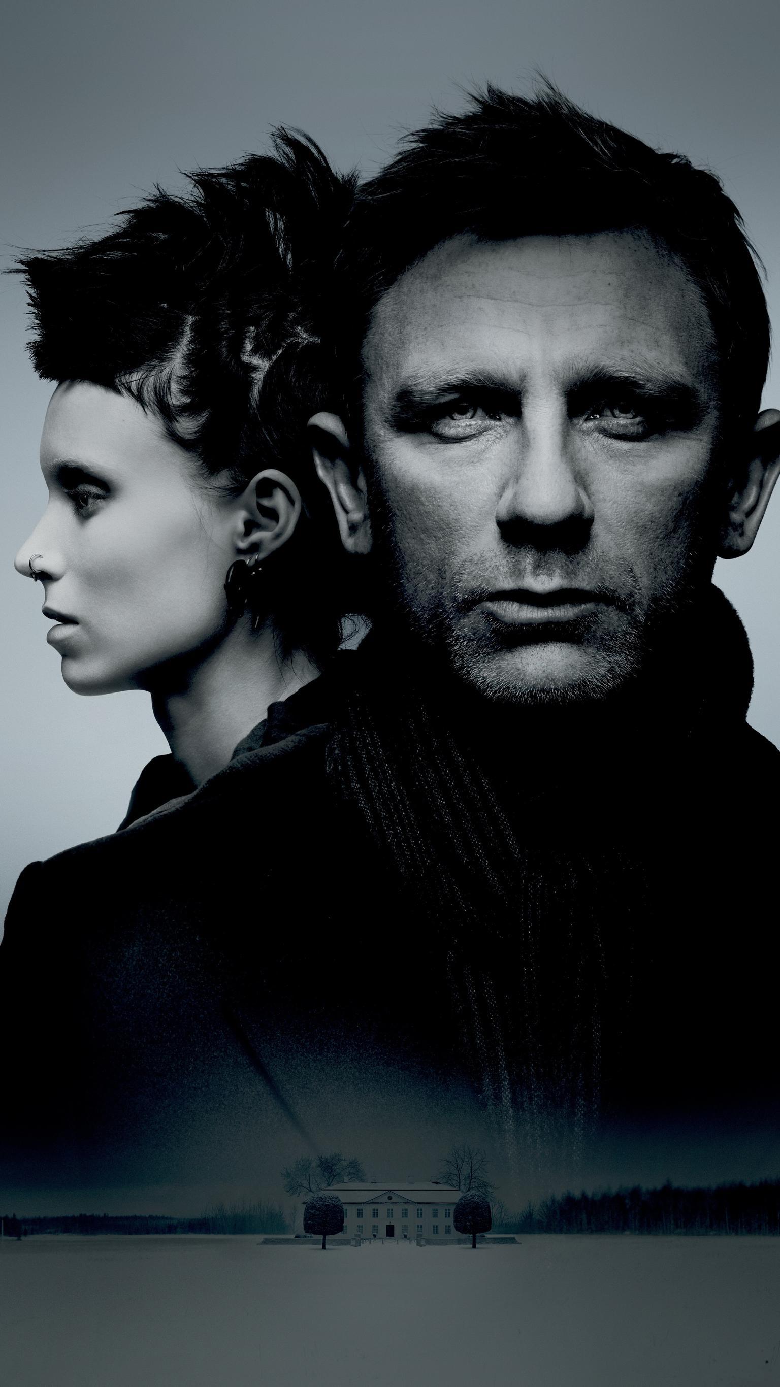 1536x2732 The Girl with the Dragon Tattoo (2011) Phone Wallpaper