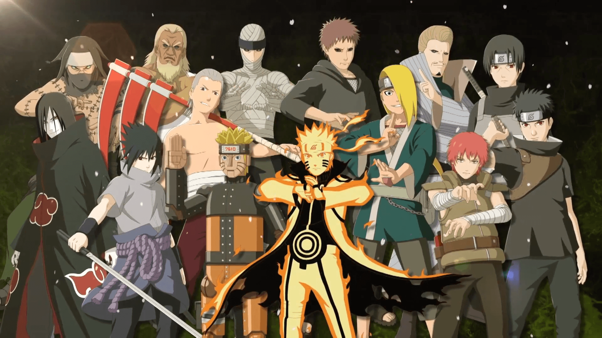 1920x1080 Kage Naruto Wallpaper