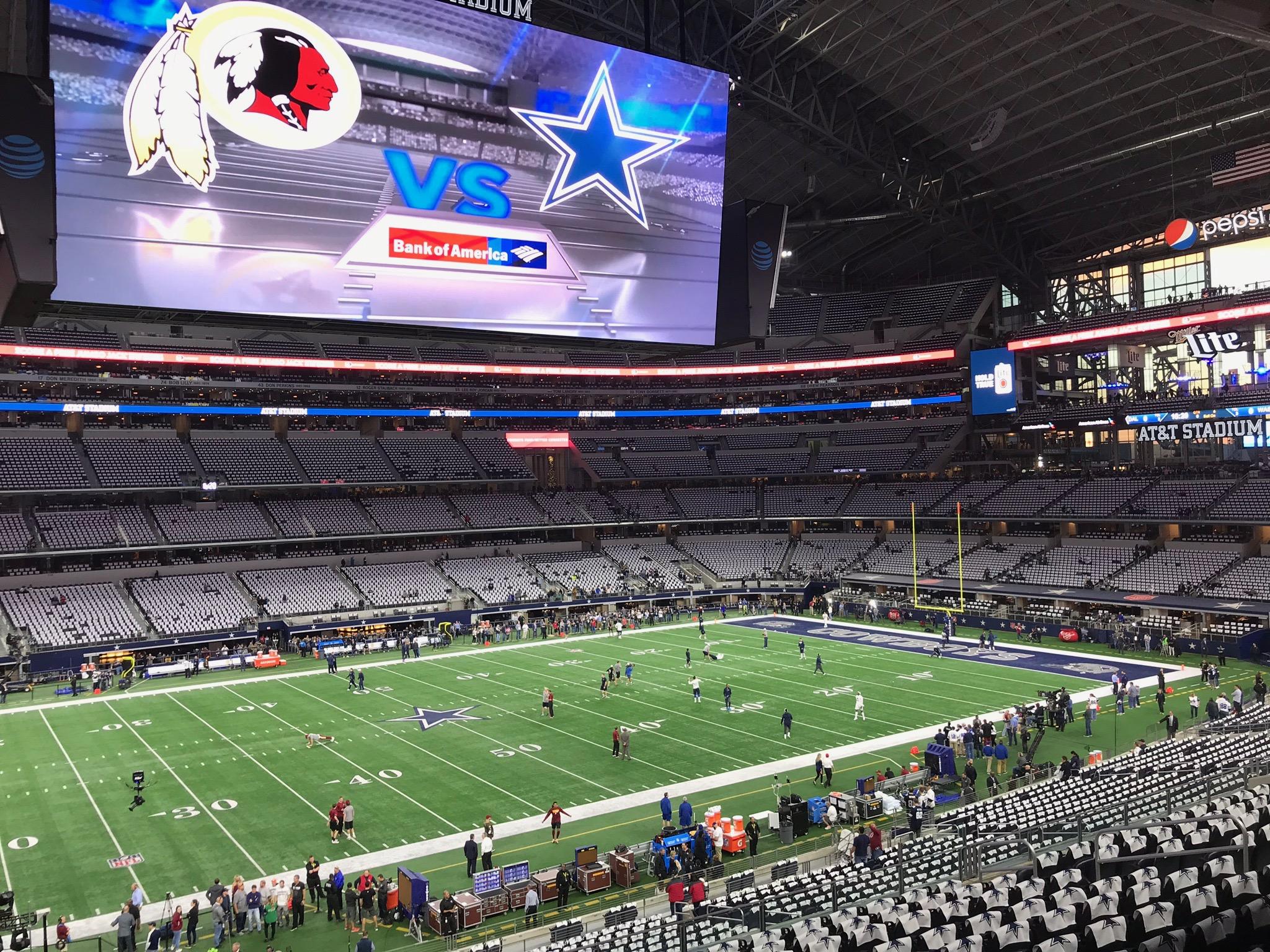 2048x1536 Traffic Issues Or More? Empty Seats Throughout AT&T Stadium As Cowboys Redskins Kicks Off