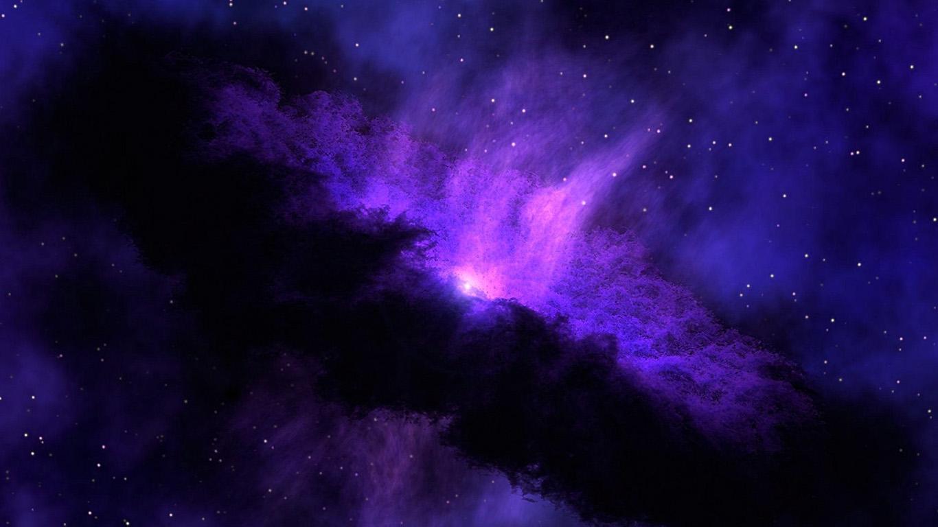 1366x768 Space Blue Nebula Star Awesome For Desktop, Laptop