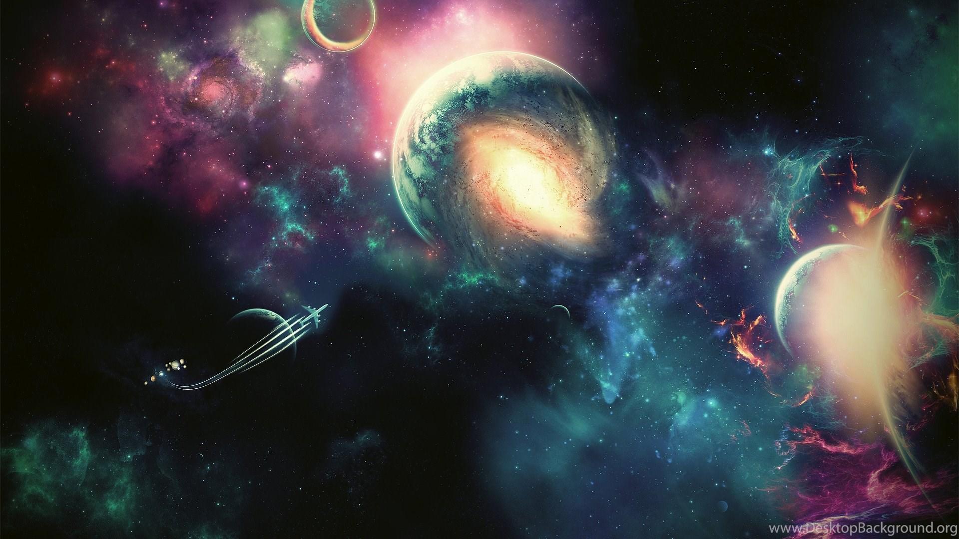 1920x1080 Space Art Wallpaper HD 1080P Desktop Background