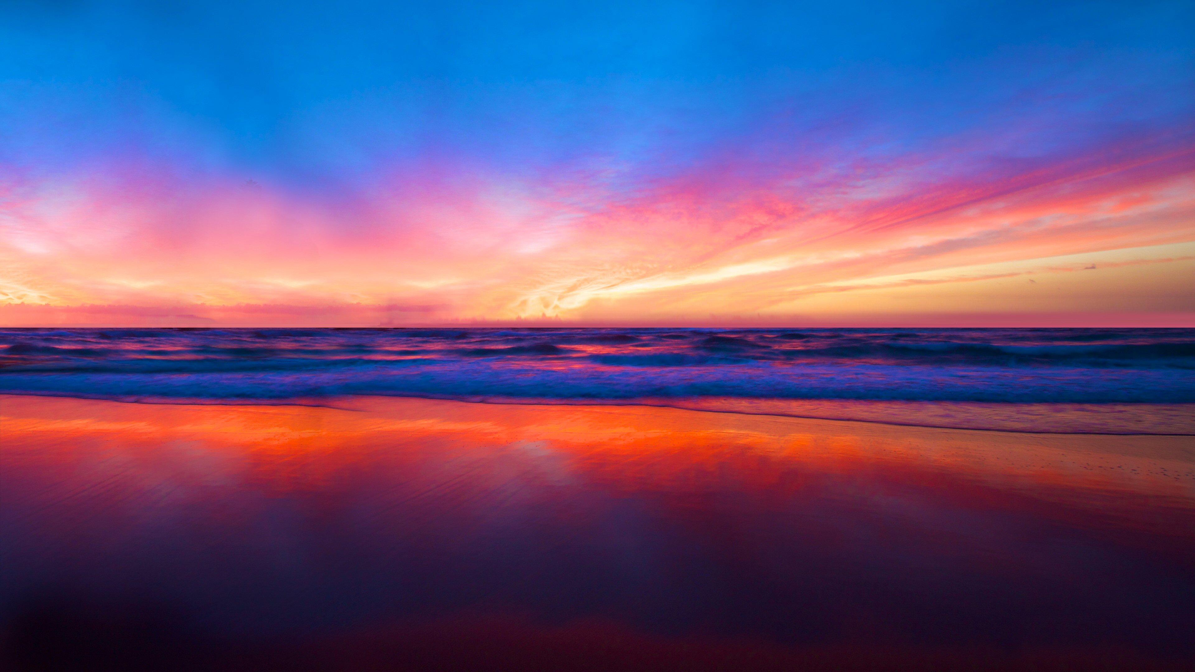 3840x2160 Colorful Sunset Wallpaper iPhone