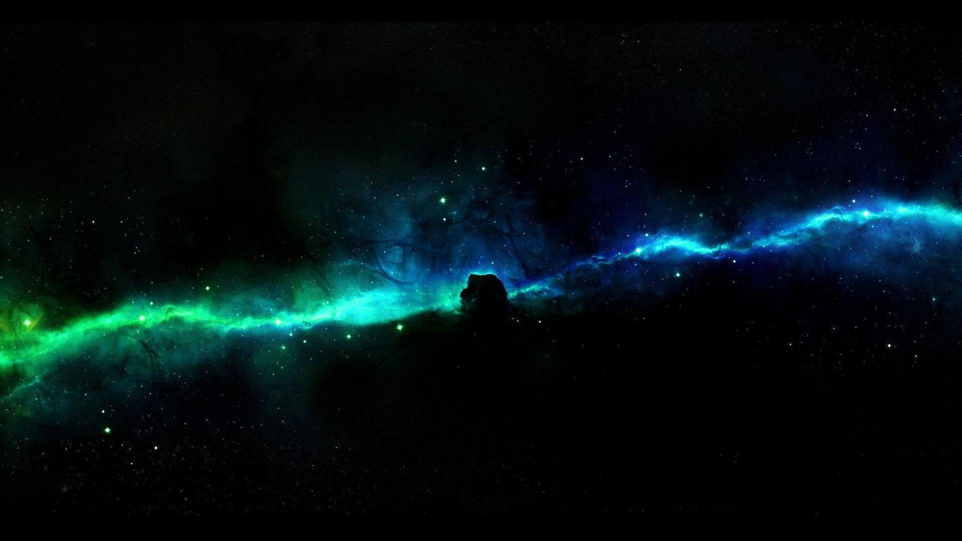 1920x1080 Horsehead Nebula, blue and green galaxy #space x1080 #nebula #star P #wallpaper #hdwallp. Nebula wallpaper, Horsehead nebula, Horsehead nebula wallpaper