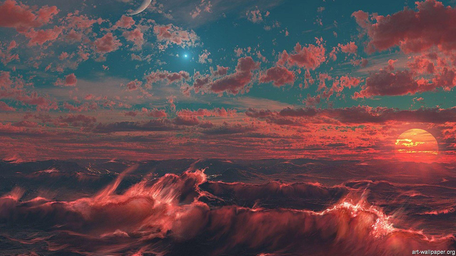 1920x1080 Space Art Wallpaper