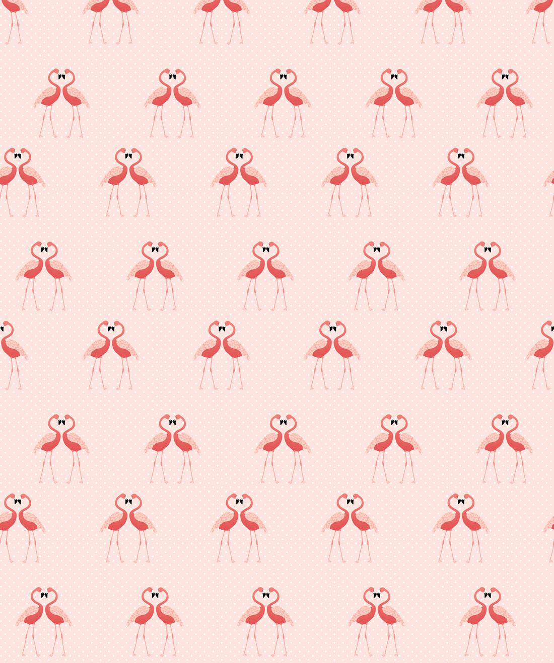 1100x1318 Pink Flamingos Wallpaper, Gorgeous Nursery Print