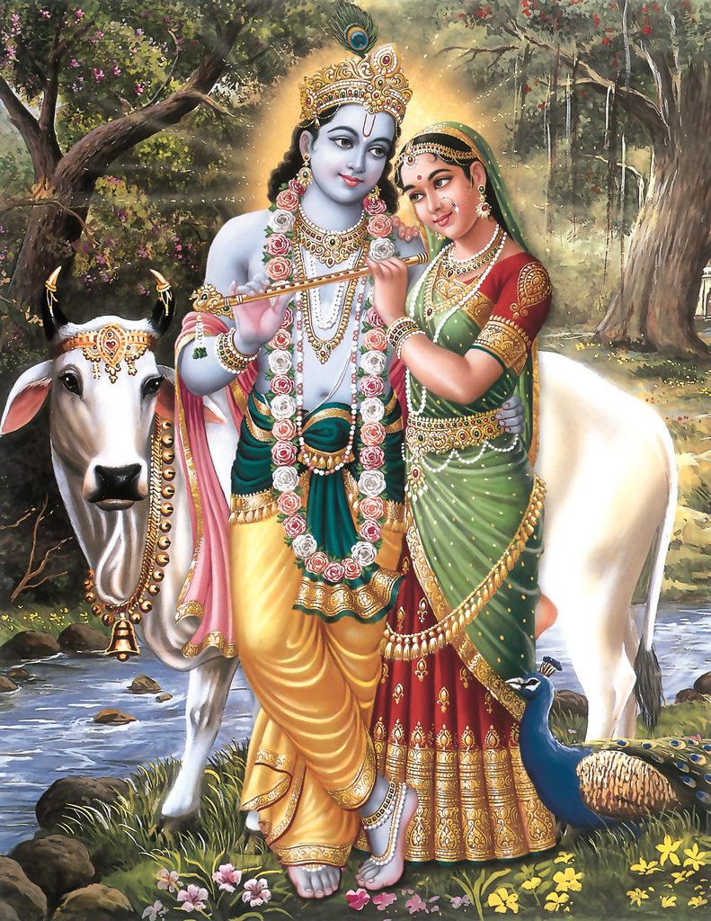 791x1024 Love Lord Krishna Radha Image