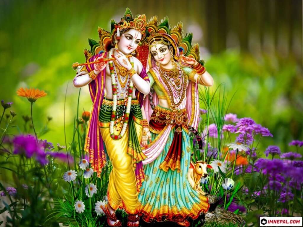 1024x768 Lord Krishna Image HD Wallpaper To Download Free