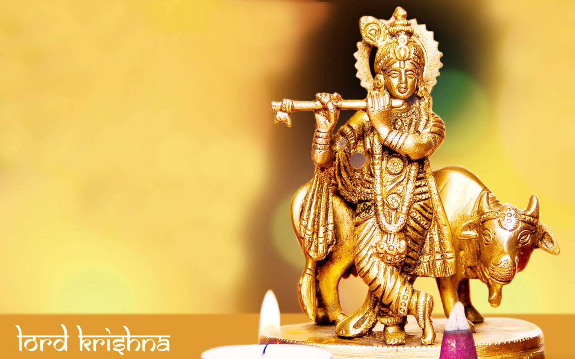 1920x1200 God Krishna HD Wallpaper For Pc
