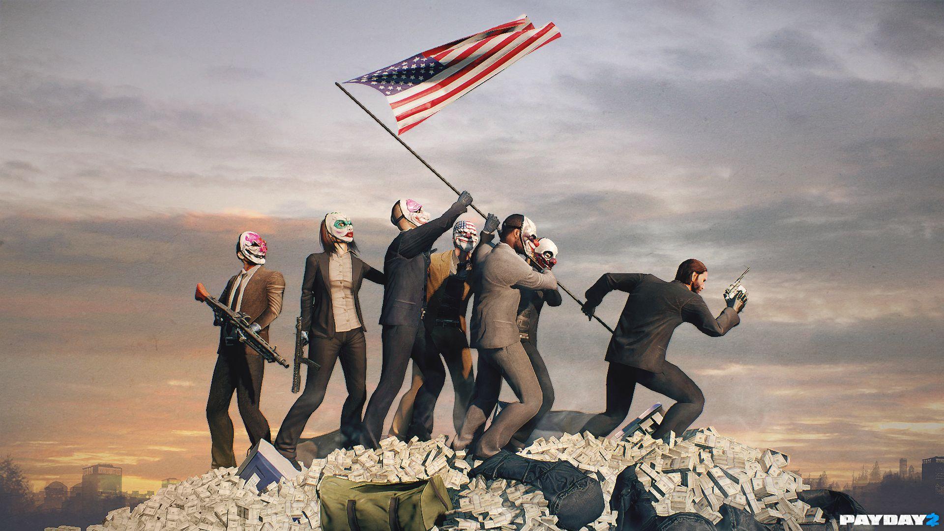 1920x1080 Historical Pack Wallpaper. Payday: The Heist