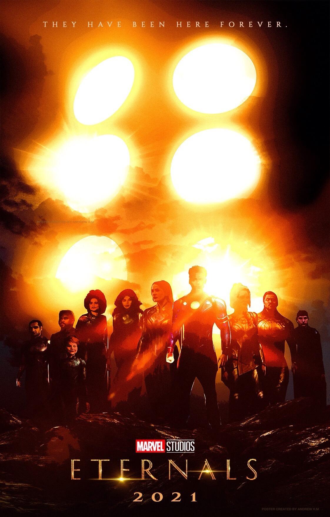 1122x1758 The Eternals.. 2021.. movie poster