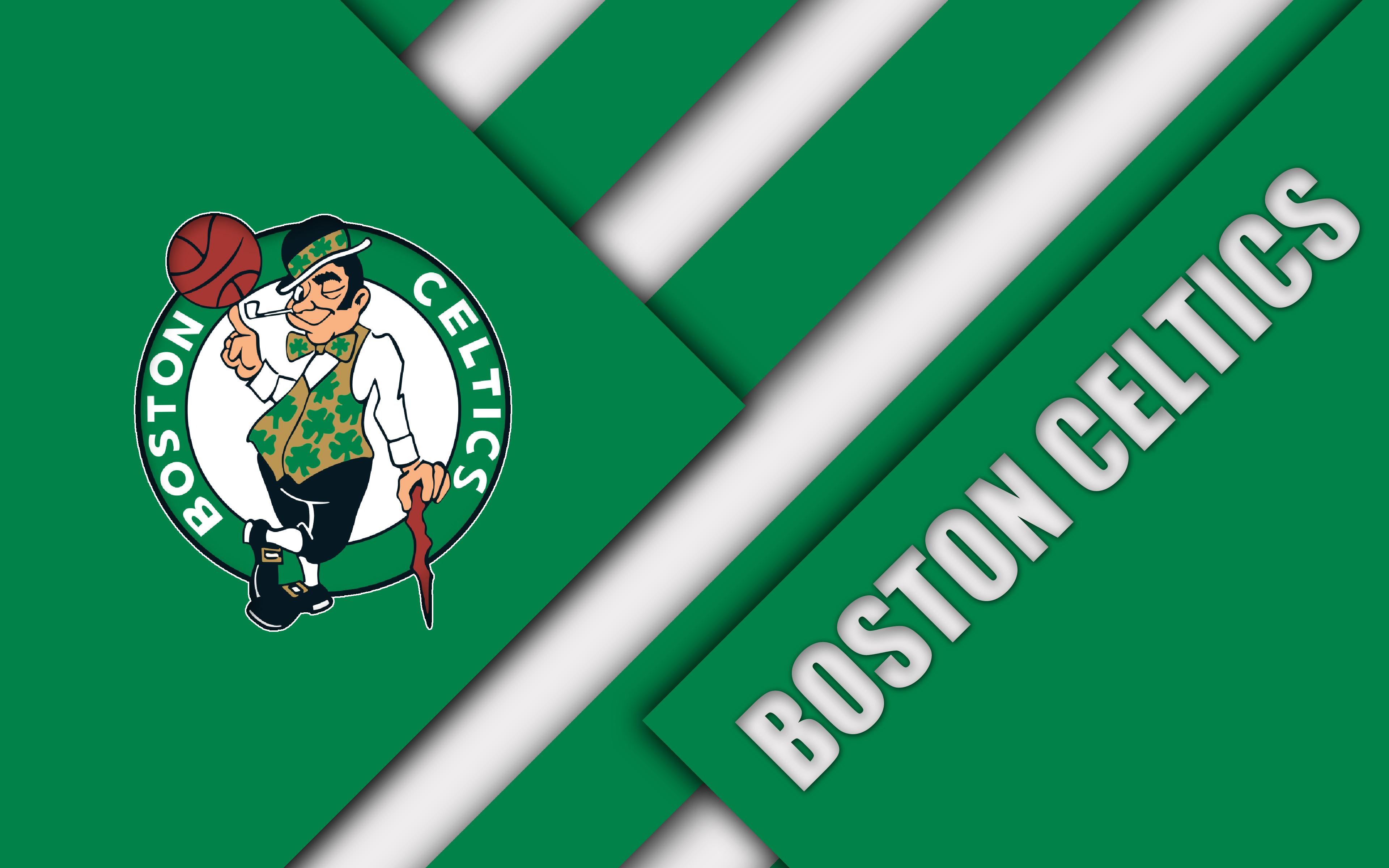 3840x2400 Boston Celtics Logo 4k Ultra HD Wallpaper