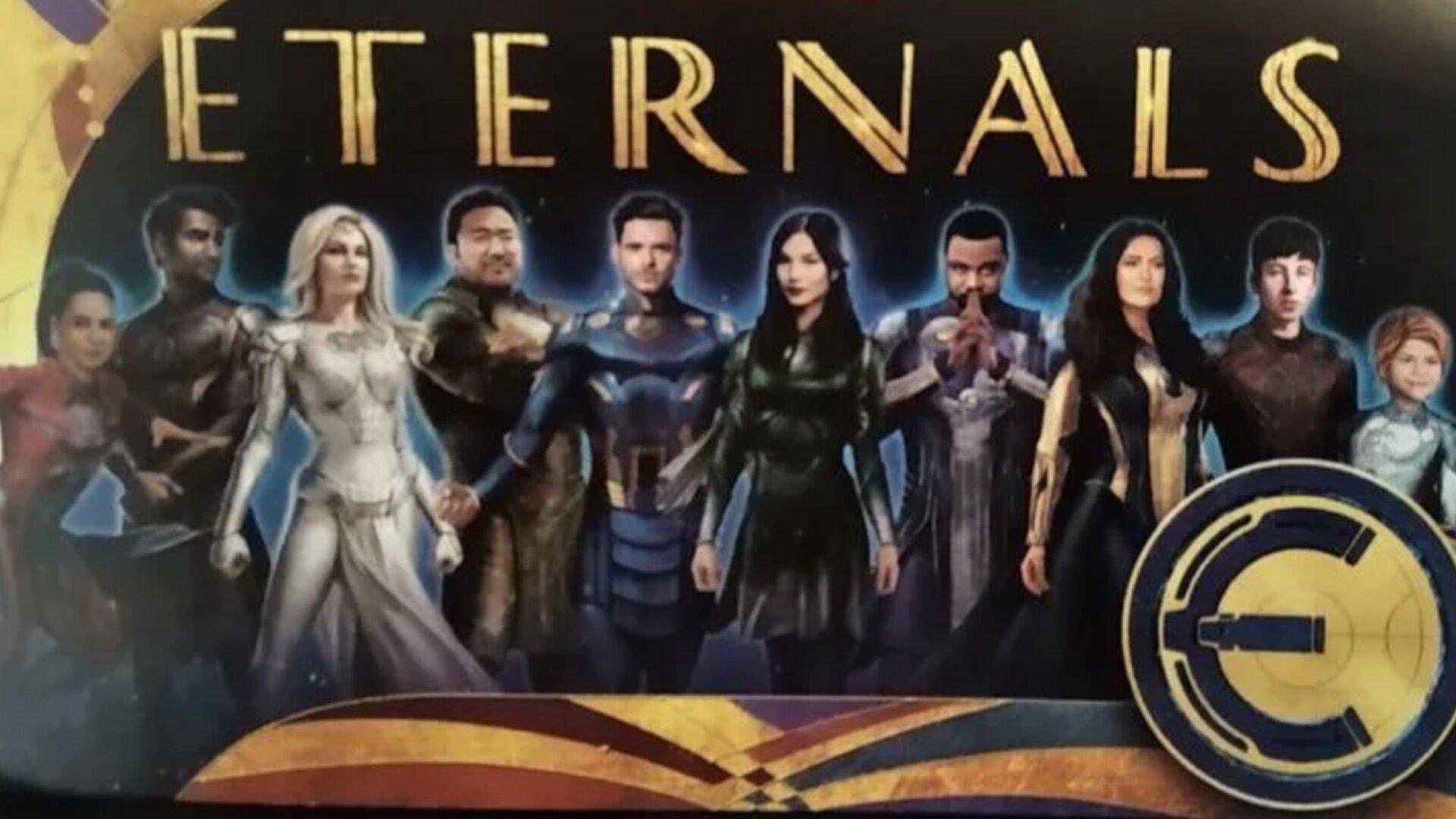 1920x1080 New Promo Art Surfaces For Marvel's ETERNALS Features The Characters in Costume