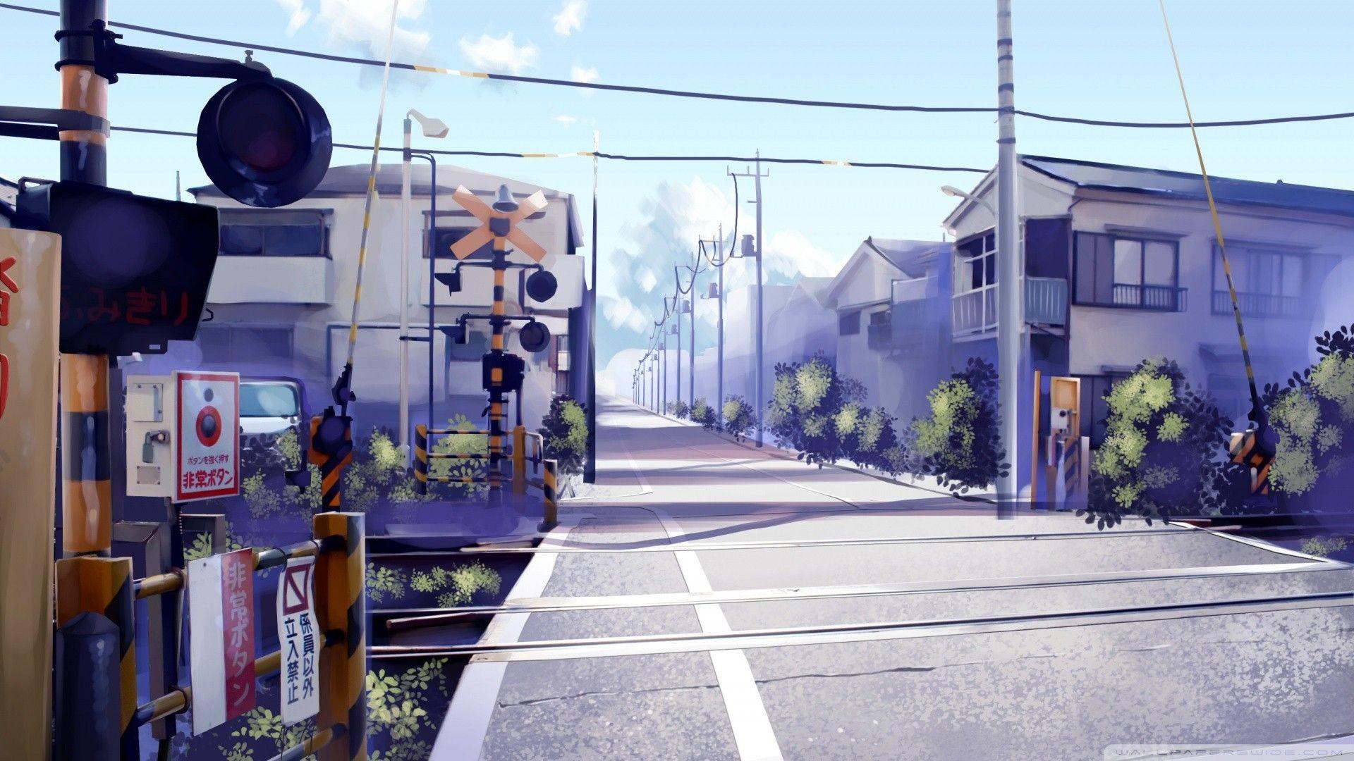 1920x1080 Anime City