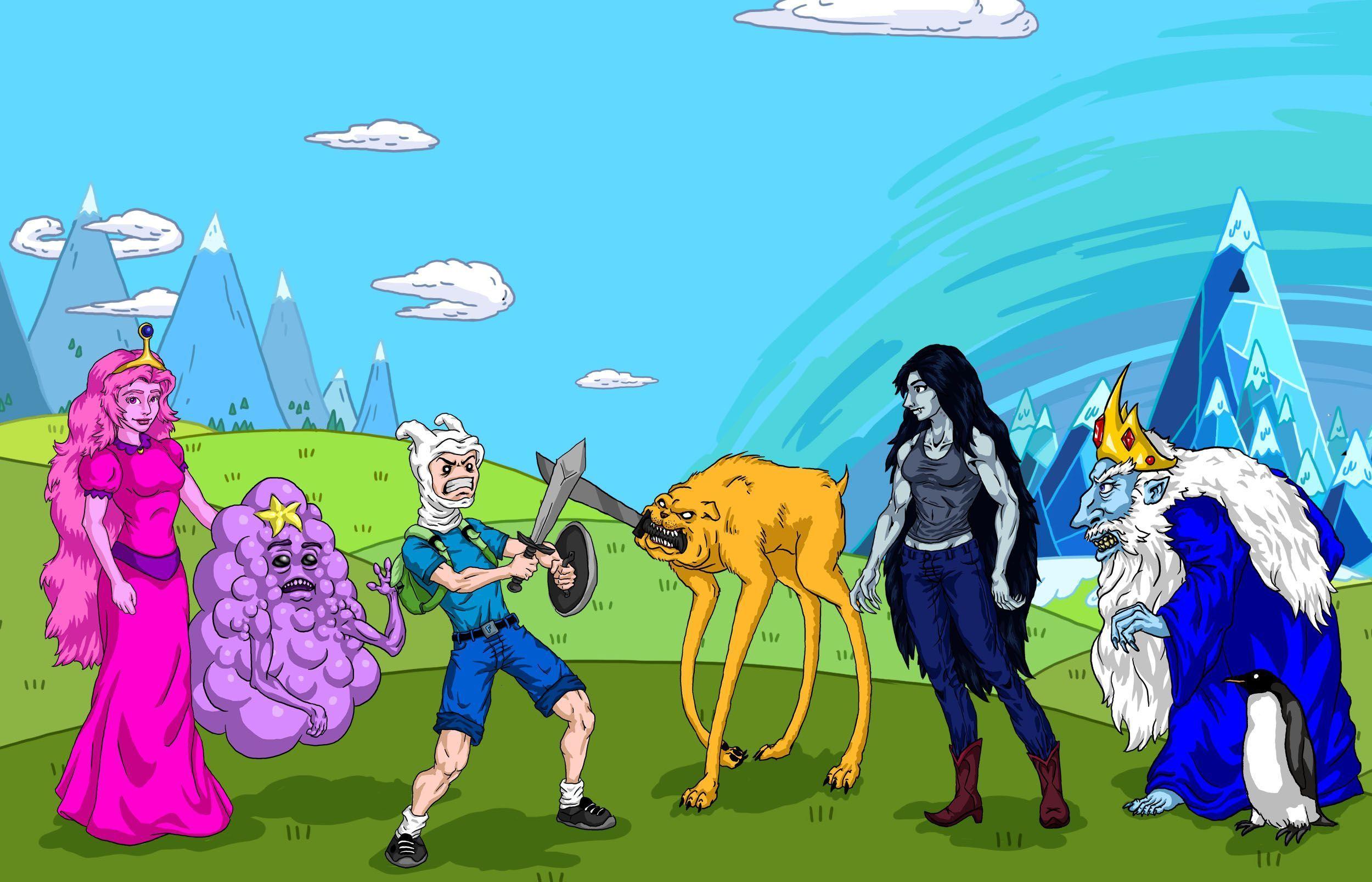 2500x1607 Adventure Time Wallpaper 4k
