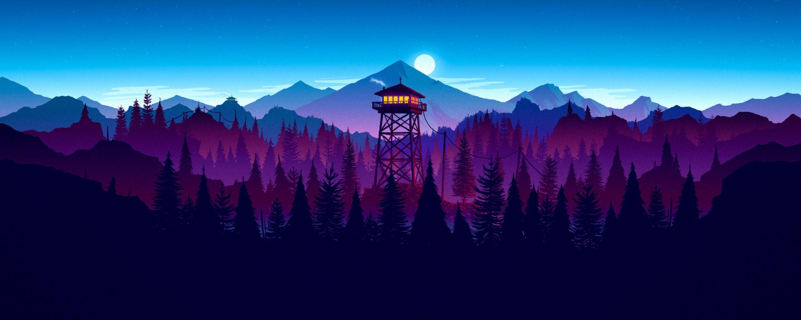 2560x1024 Aesthetic Dual Screen Wallpaper To Download Full Size Wallpaper