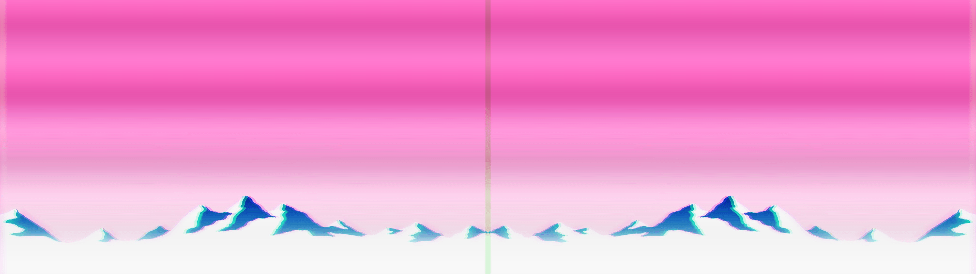 3840x1080 Get Inspired For City Vaporwave Dual Monitor Wallpaper wallpaper