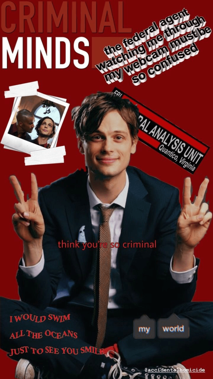 720x1280 Spencer Reid // IPhone Wallpaper