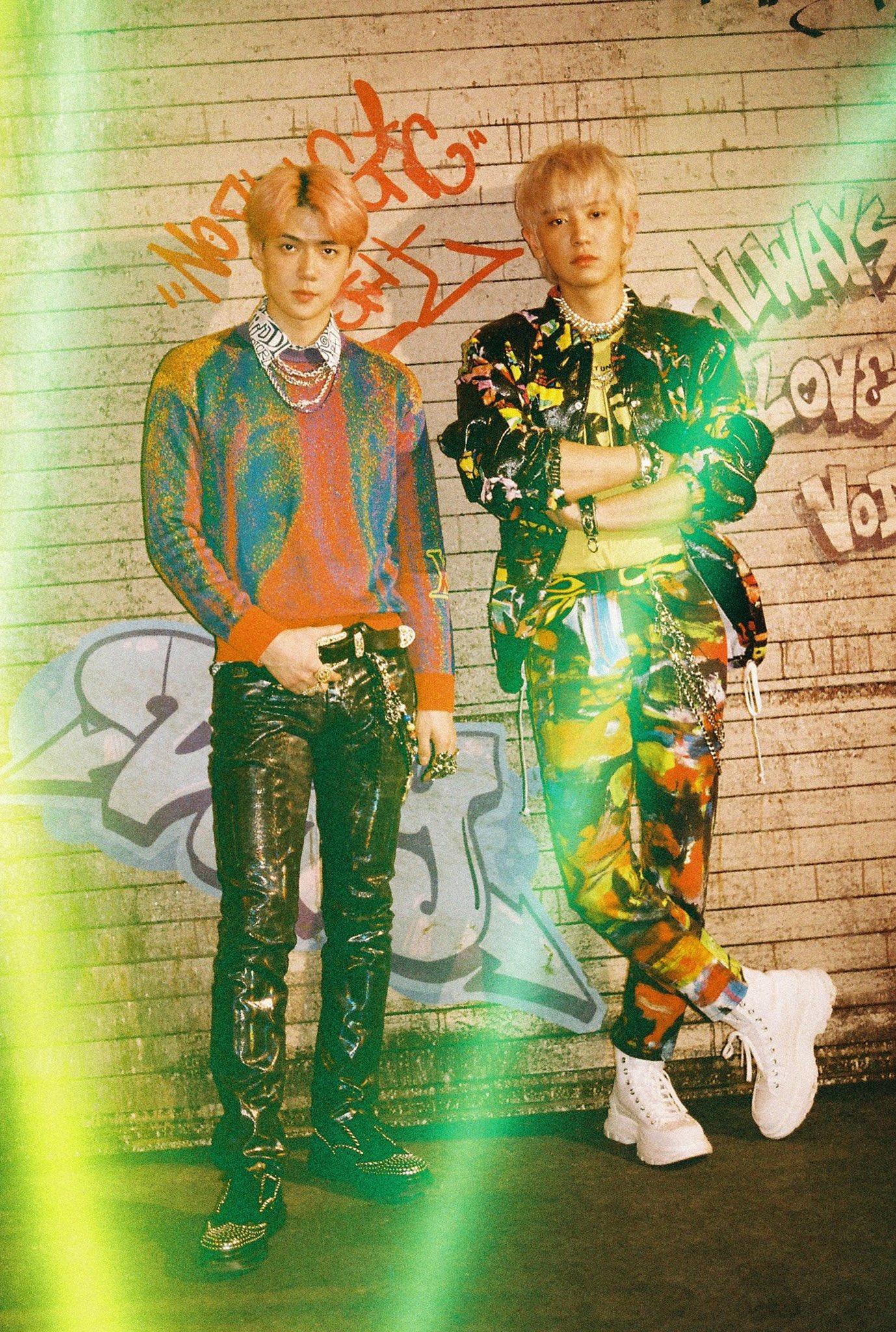 1378x2048 Update: EXO SC Gets Colorful In New Teasers For “1 Billion Views”