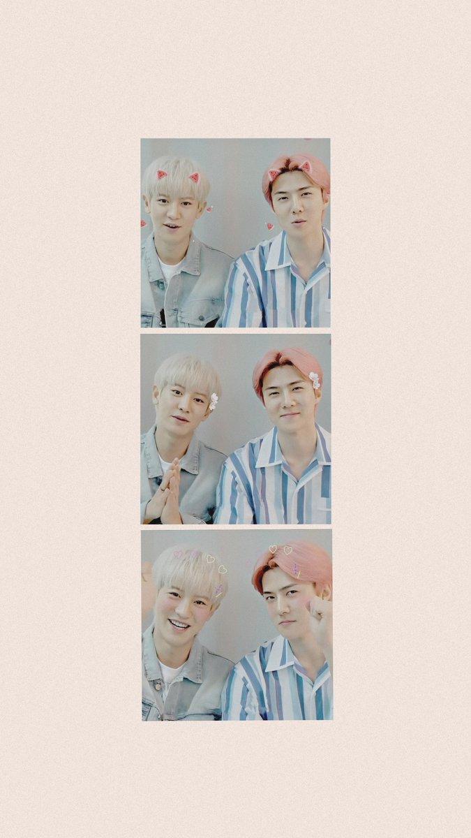 675x1200 몽상가 세훈☁️ & Cream EXO SC Wallpaper Edit