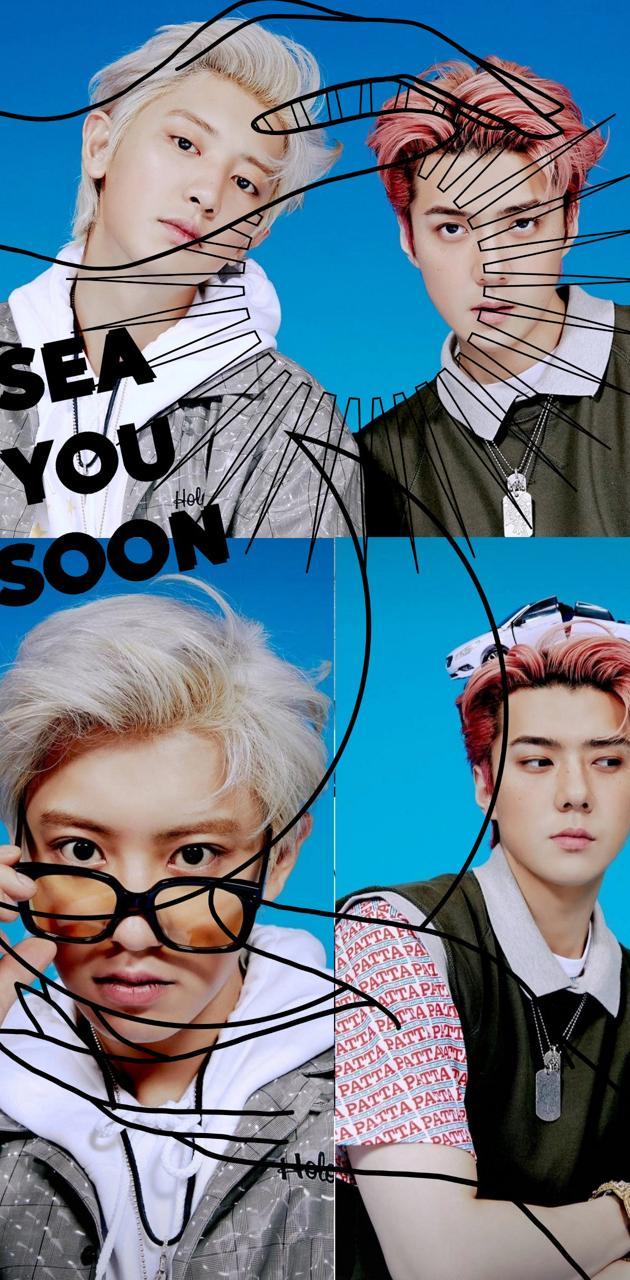 630x1280 EXO SC Wallpaper