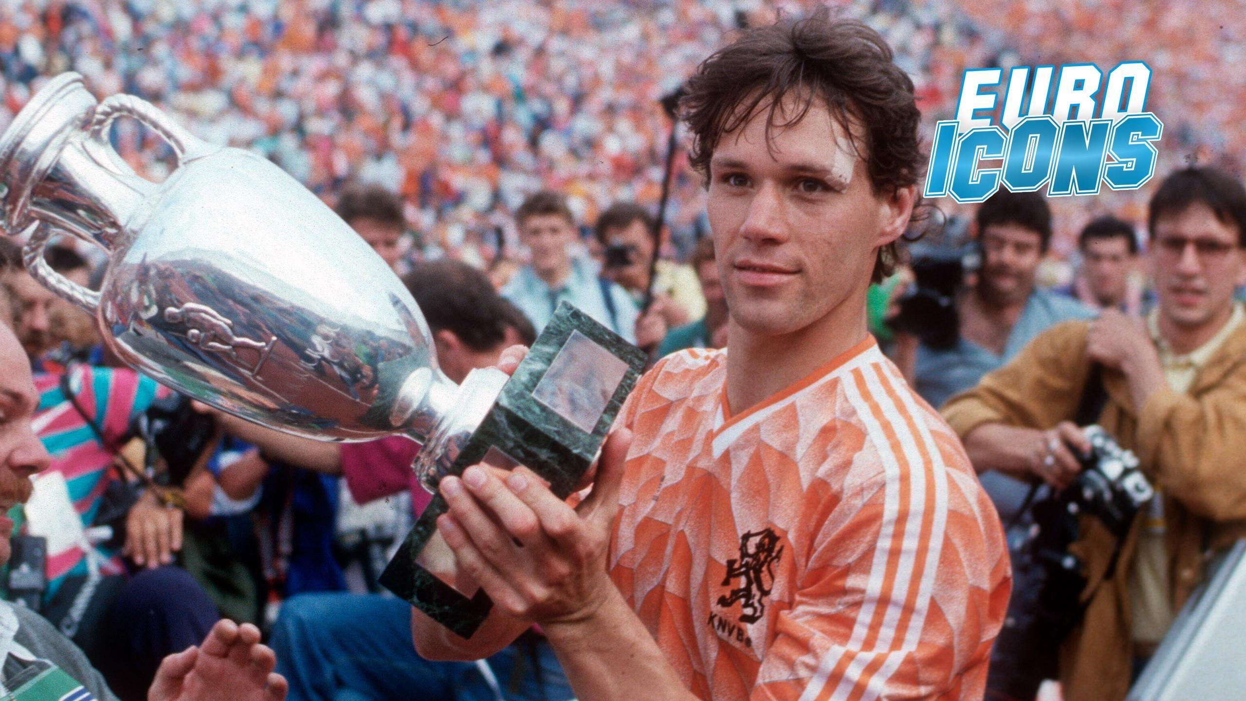 2560x1440 Euro Icon: Marco van Basten and Dutch delight