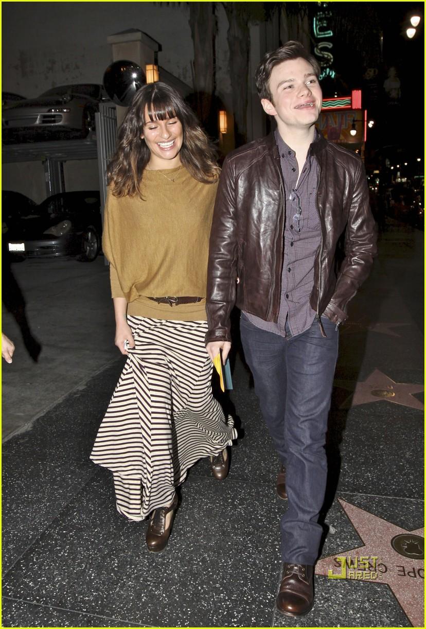 828x1222 Lea Michele & Chris Colfer: 'Hair' Performance Pals: Photo 2509951. Chris Colfer, Glee, Lea Michele Picture