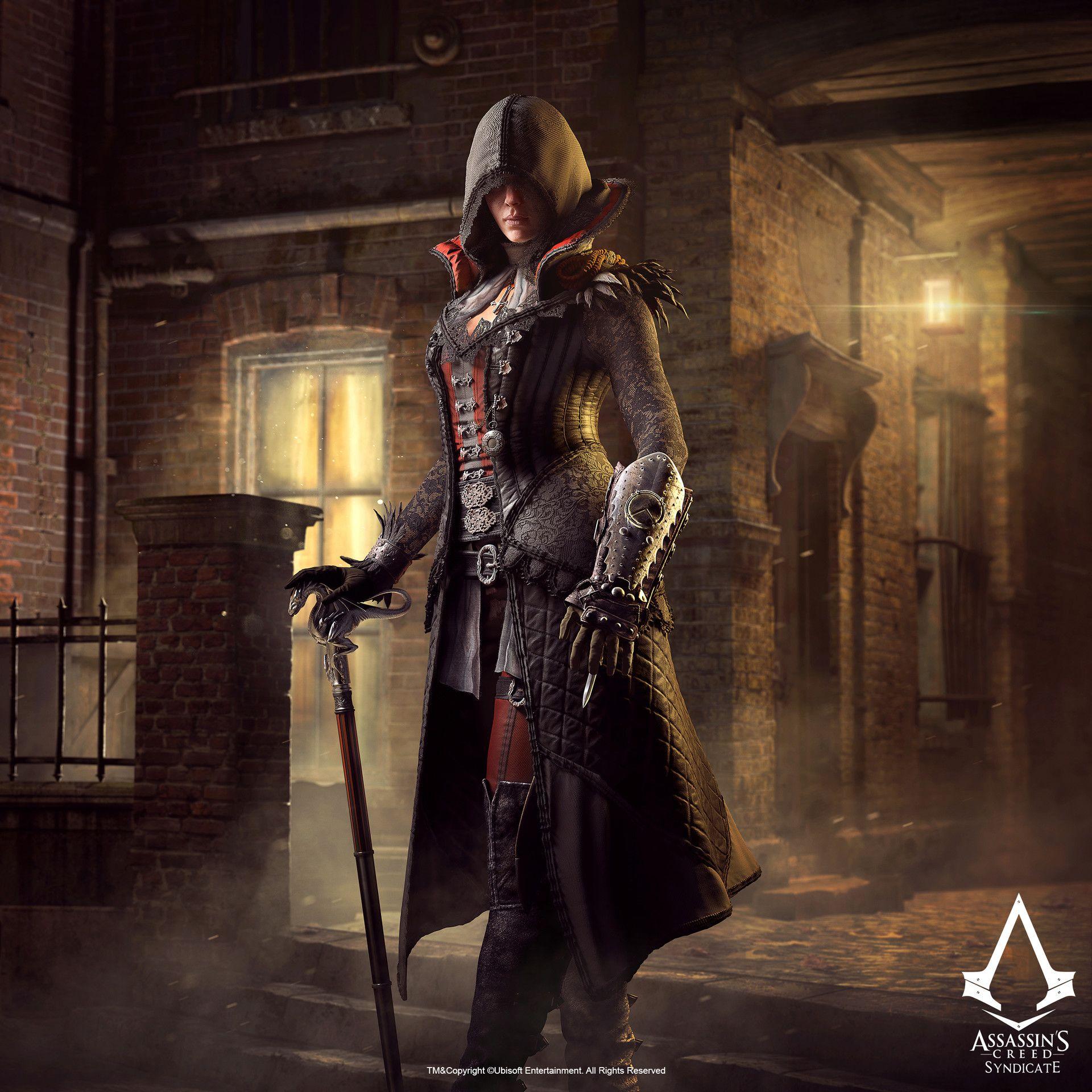 1920x1920 Assassin s Creed Syndicate- Evie Victorian Legends, Fabien Troncal. Assassins creed syndicate evie, Assassins creed syndicate, Assassins creed