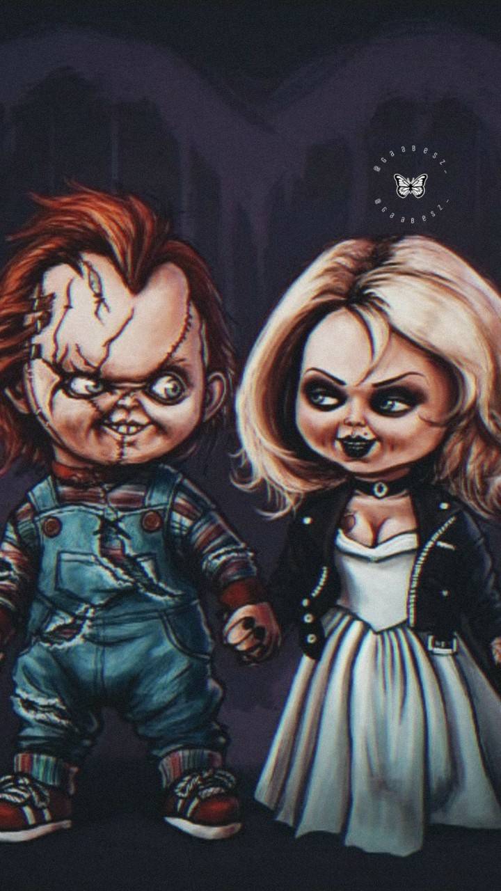 100 Chucky And Tiffany Wallpapers  Wallpaperscom