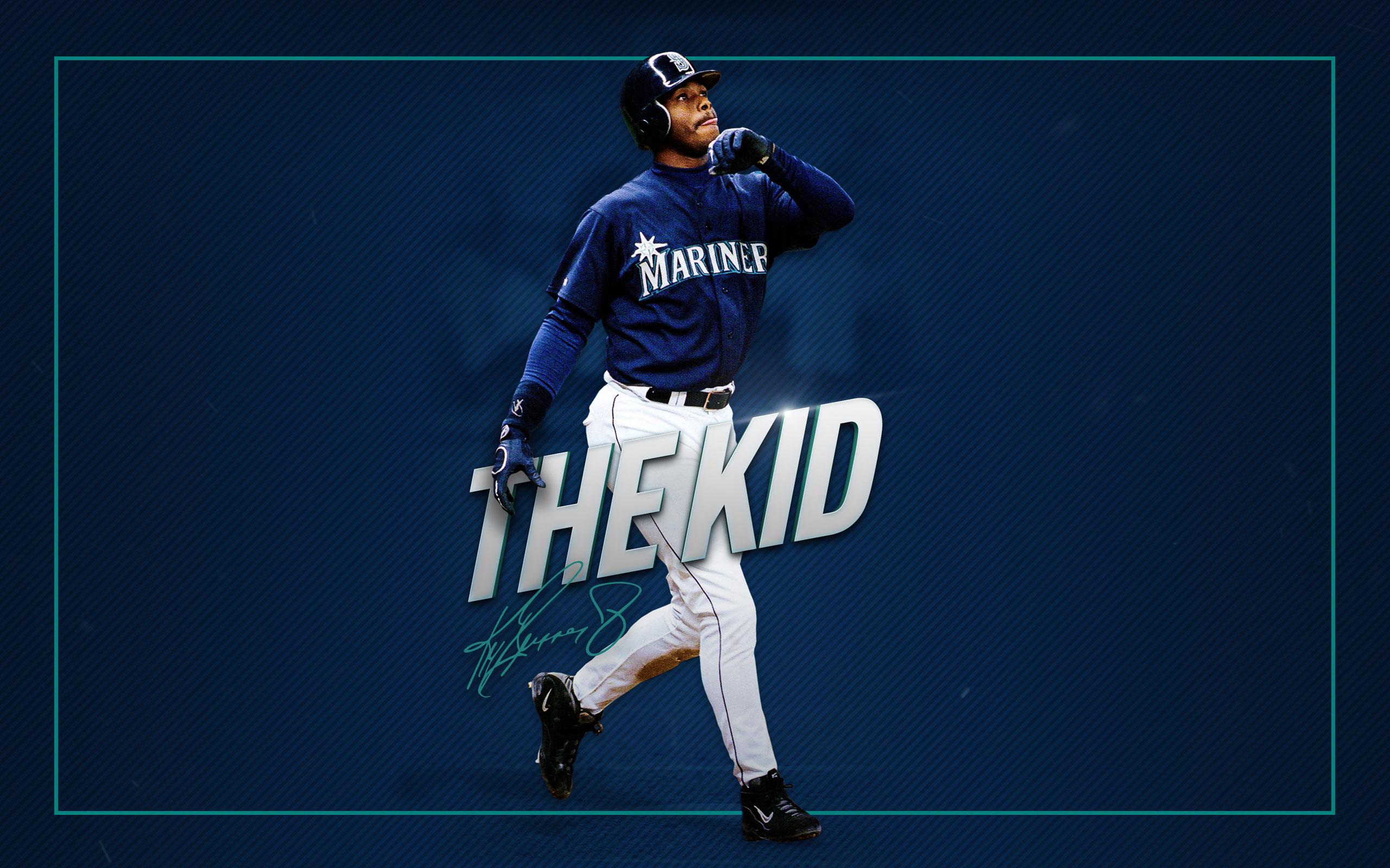 Download Ken Griffey Jr Neon Fan Edit Wallpaper