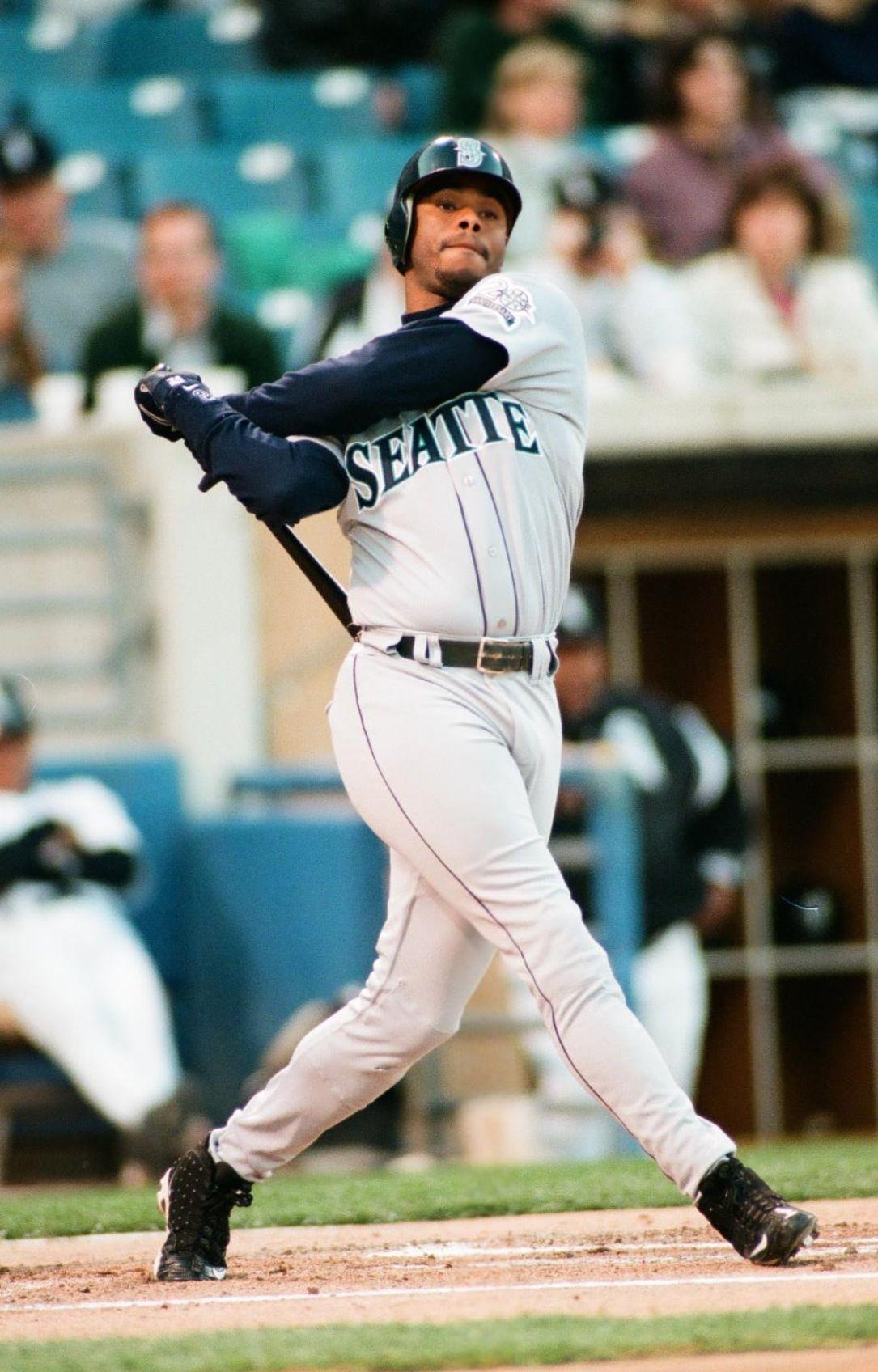 1085x1696 Ken Griffey Jr Mariners. Griffey jr, Ken griffey jr., Ken griffey