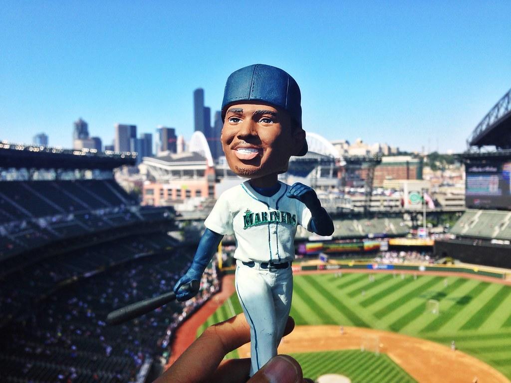 1024x768 Ken Griffey, Jr. Bobblehead. August 2013: Seattle Marin