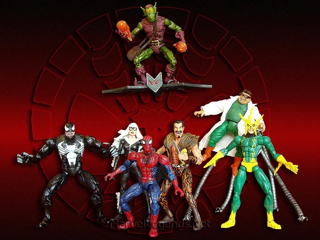 1024x768 MarvelLegends.Net Legends Spider Man Vs The Sinister Six Gift Pack