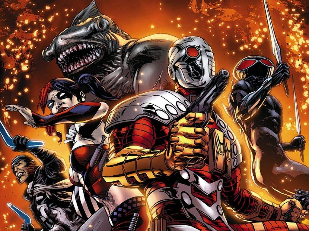 1024x768 Suicide Squad VS The Sinister Six