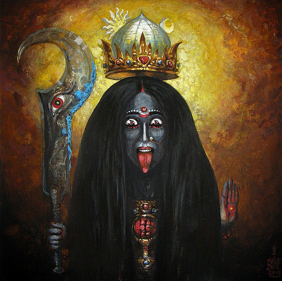 900x896 My Kali MAA kalyani Painting