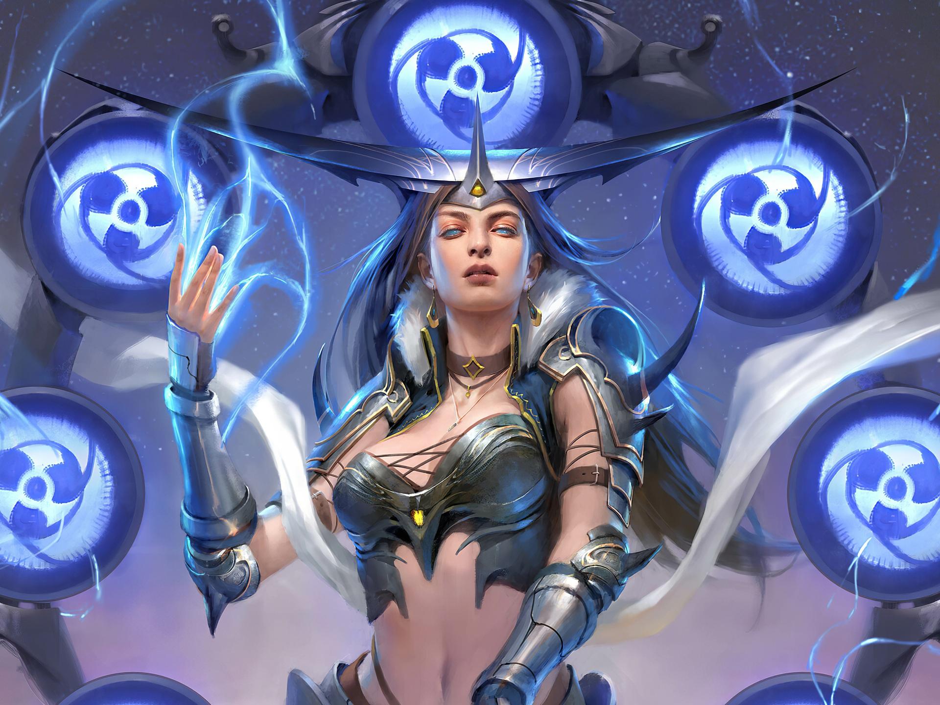 1920x1440 Wallpaper 4k Legend Of The Cryptids Dark Fantasy Raijin 4k Wallpaper, Artstation Wallpaper, Fantasy Girls Wallpaper, Games Wallpaper, Hd Wallpaper, Legend Of The Cryptids Wallpaper